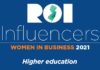 ROI Influencers: Women in Business 2021 — Higher education