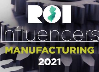 ROI-NJ presents its ROI Influencers: Manufacturing list for 2021