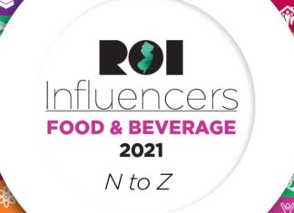ROI Influencers: Food & Beverage 2021 (N to Z)
