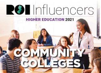 ROI Influencers: Higher Education 2021 — Community colleges