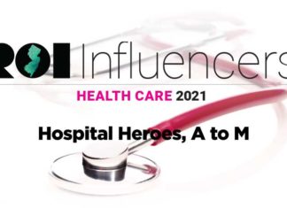 ROI Influencers: Health Care 2021 — Hospital Heroes, A to M