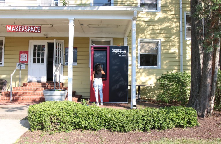 Student startup helps Rutgers Makerspace offer contactless pickup ...