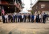 AST celebrates topping-off ceremony at 15-story, state-of-the-art RWJ Medical Pavilion in New Brunswick