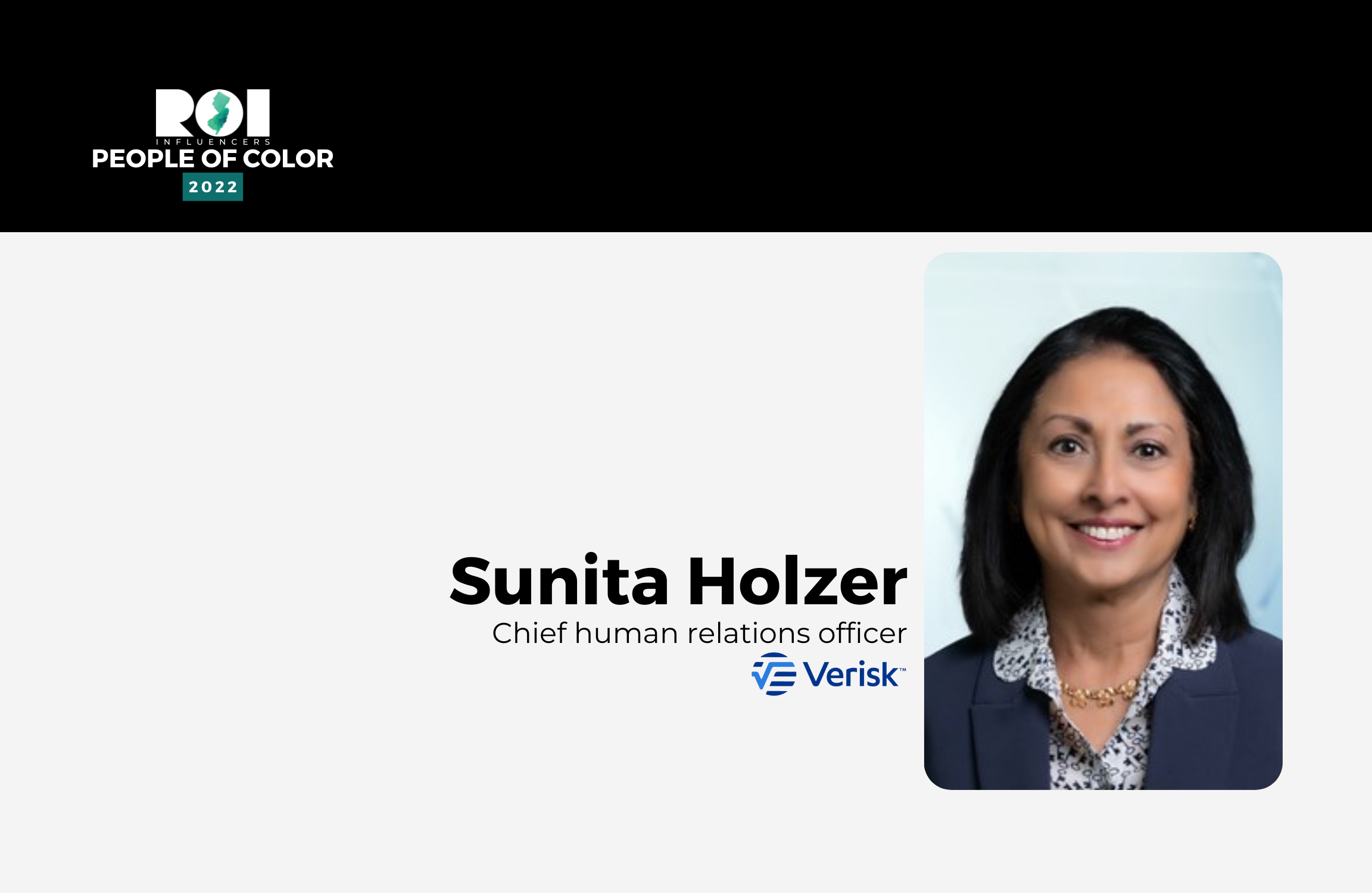 Holzer, Sunita