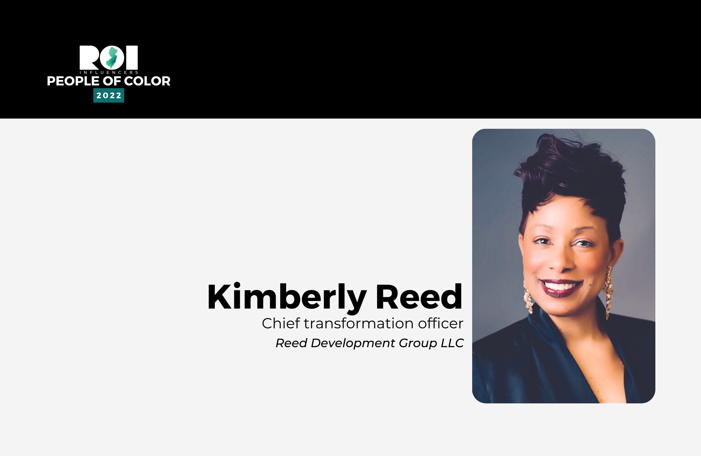 ROI Influencers: People of Color 2022 — Kimberly Reed | ROI-NJ