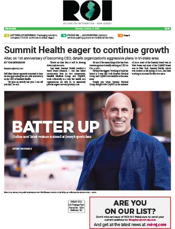 Oct. 3, 2022, Edition of ROI-NJ