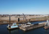 Carteret ferry project moves forward with construction of steel bulkhead