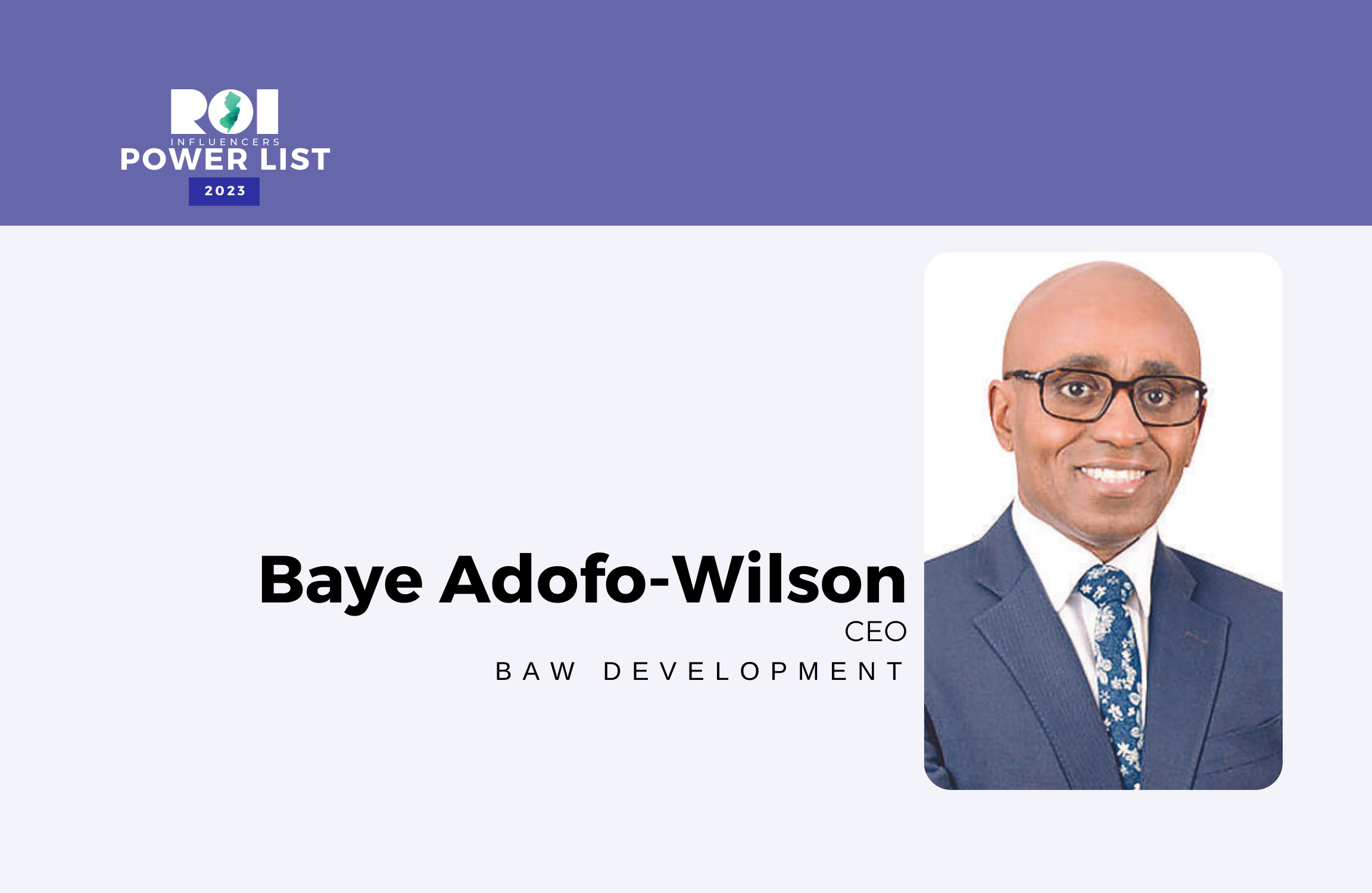 Adofo-Wilson, Baye