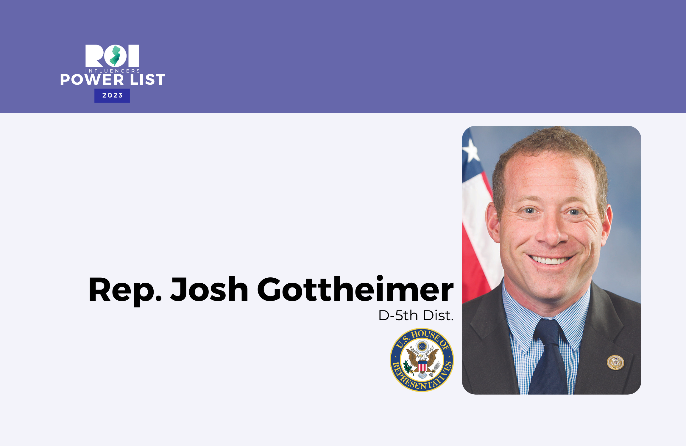 Gottheimer, Rep. Josh