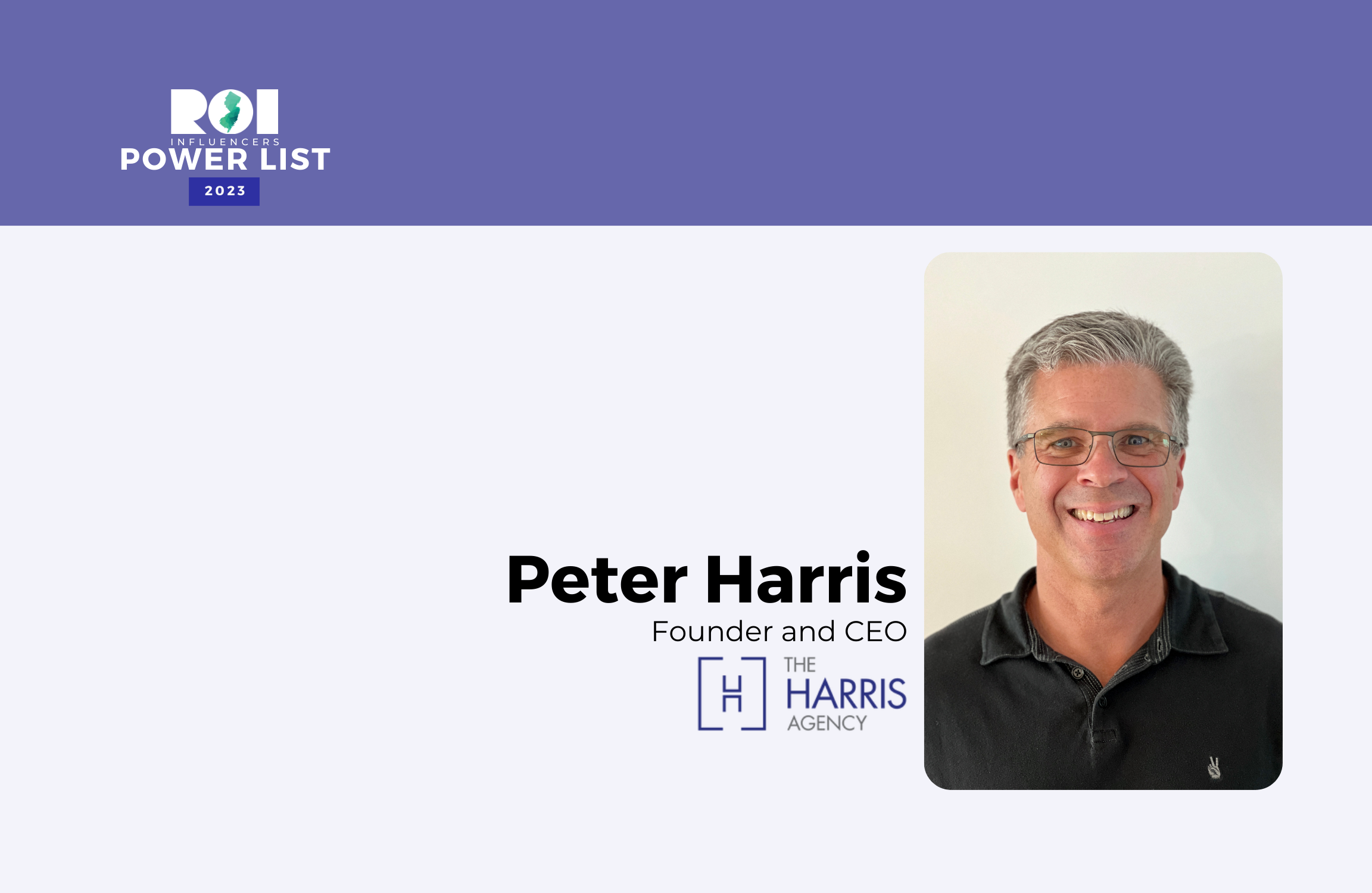 ROI Influencers: Power List 2023; Govt. & Public Affairs — Peter Harris ...