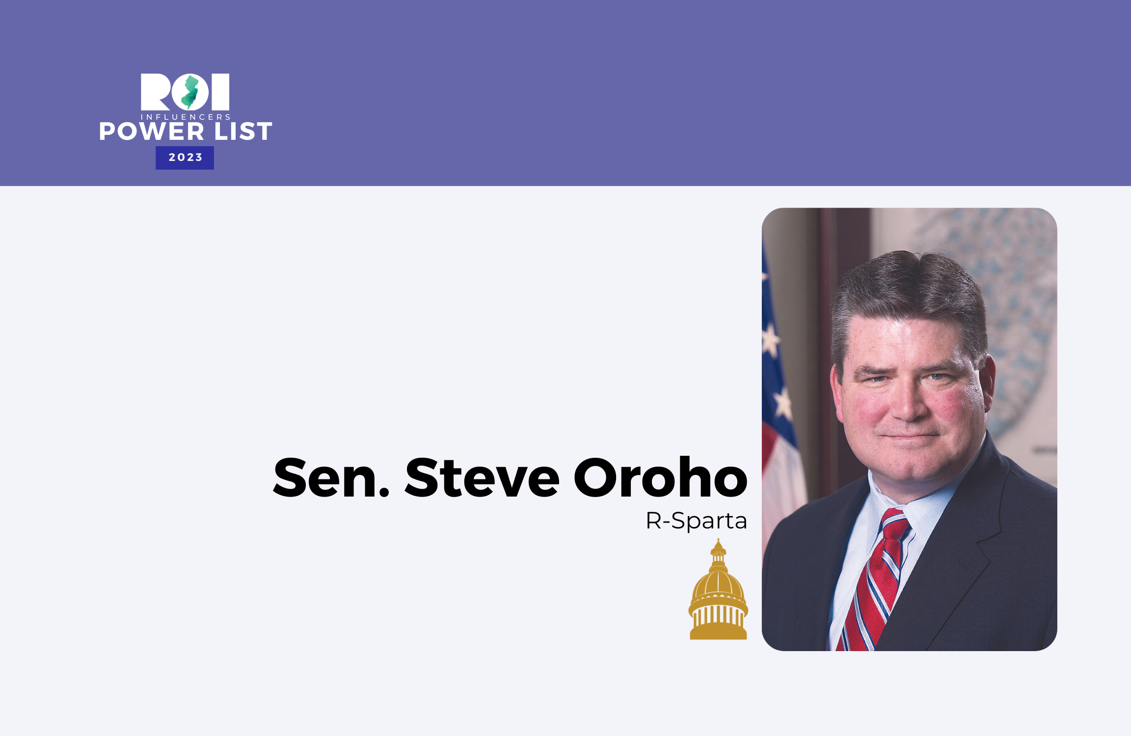 Oroho, Sen. Steve