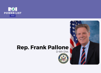 ROI Influencers: Power List 2023; Government Officials — Rep. Frank Pallone
