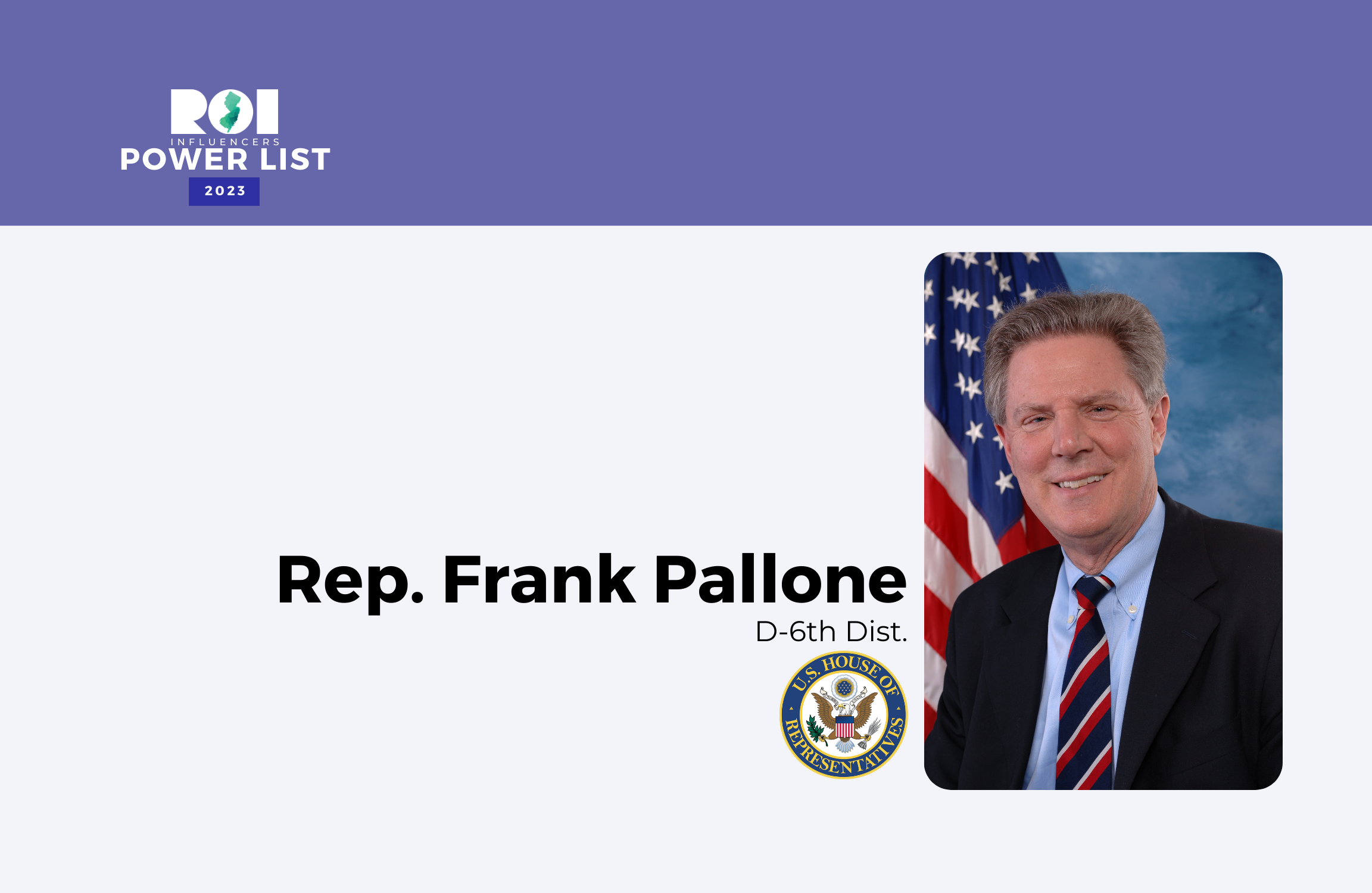 Pallone, Rep. Frank