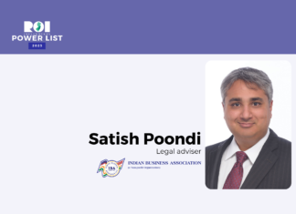 ROI Influencers: Power List 2023; Associations & Organizations — Satish Poondi