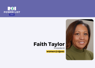 ROI Influencers: Power List 2023; Associations & Organizations — Faith Taylor