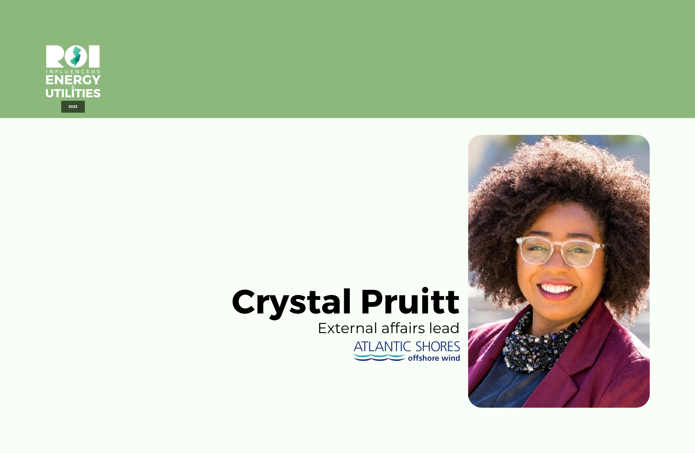 Pruitt_Crystal_ROI Influencers_Energy and Utilities 2023
