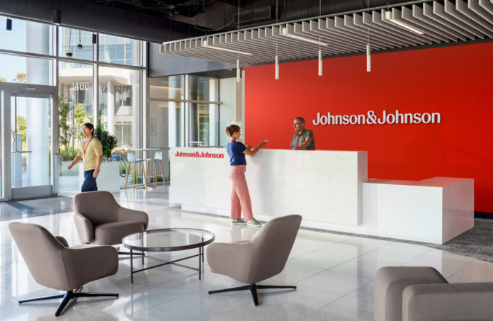 Johnson & Johnson unveils new logo.