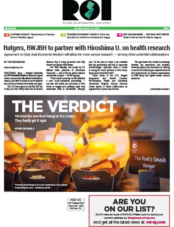 Oct. 16, 2023, Edition of ROI-NJ