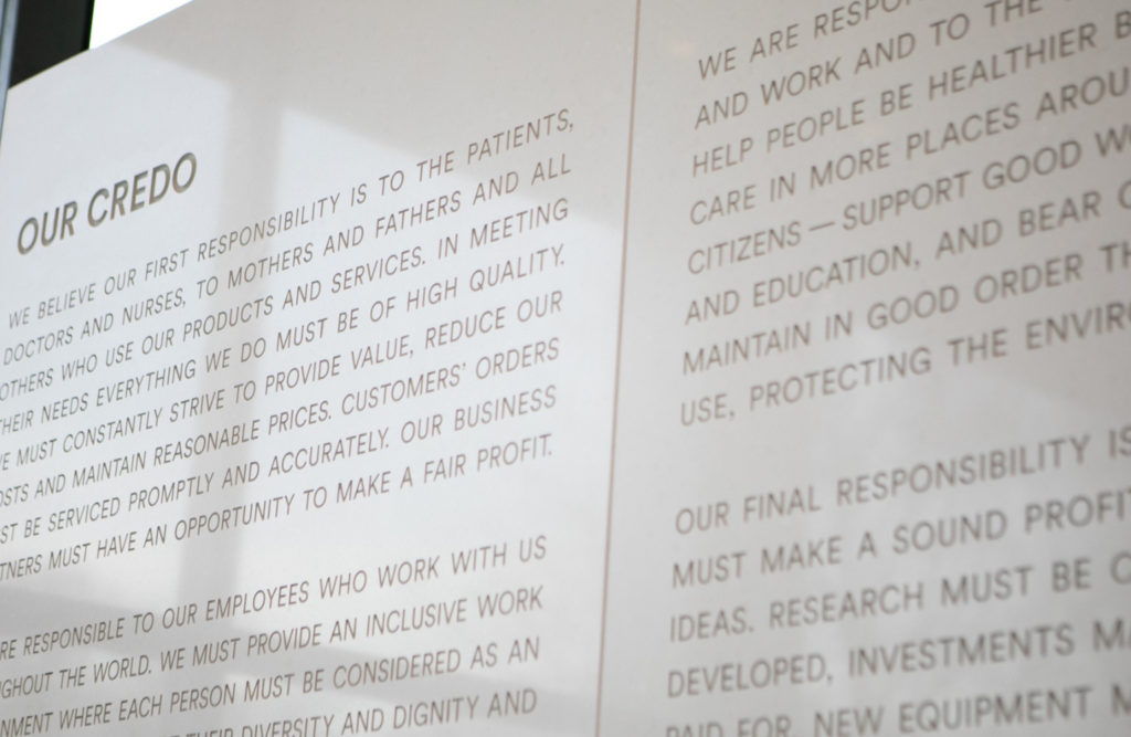 Why Johnson & Johnson’s famous credo, written 80 years ago, is as ...
