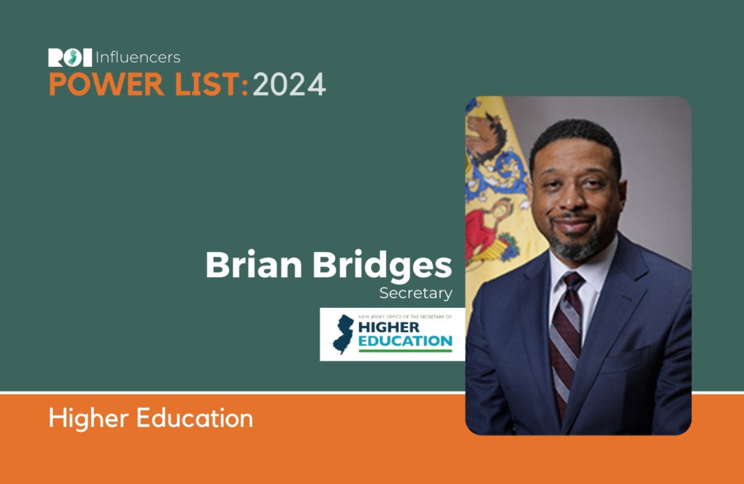 ROI Influencers Power List 2024: Higher Education — Brian Bridges | ROI-NJ