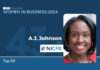 ROI Influencers: Women in Business 2024: Top 50 — No. 43 A.J. Johnson