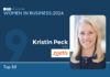 ROI Influencers: Women in Business 2024: Top 50 — No. 9 Kristin Peck