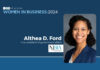 ROI Influencers: Women in Business 2024 — Althea D. Ford