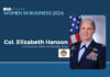 ROI Influencers: Women in Business 2024 — Col. Elizabeth Hanson