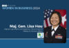 ROI Influencers: Women in Business 2024 — Maj. Gen. Lisa Hou