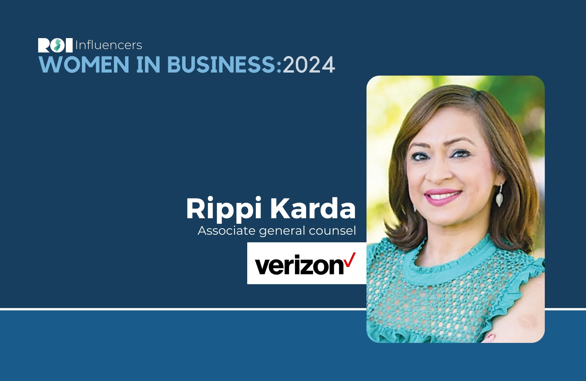 ROI Influencers: Women in Business 2024 — Rippi Karda | ROI-NJ