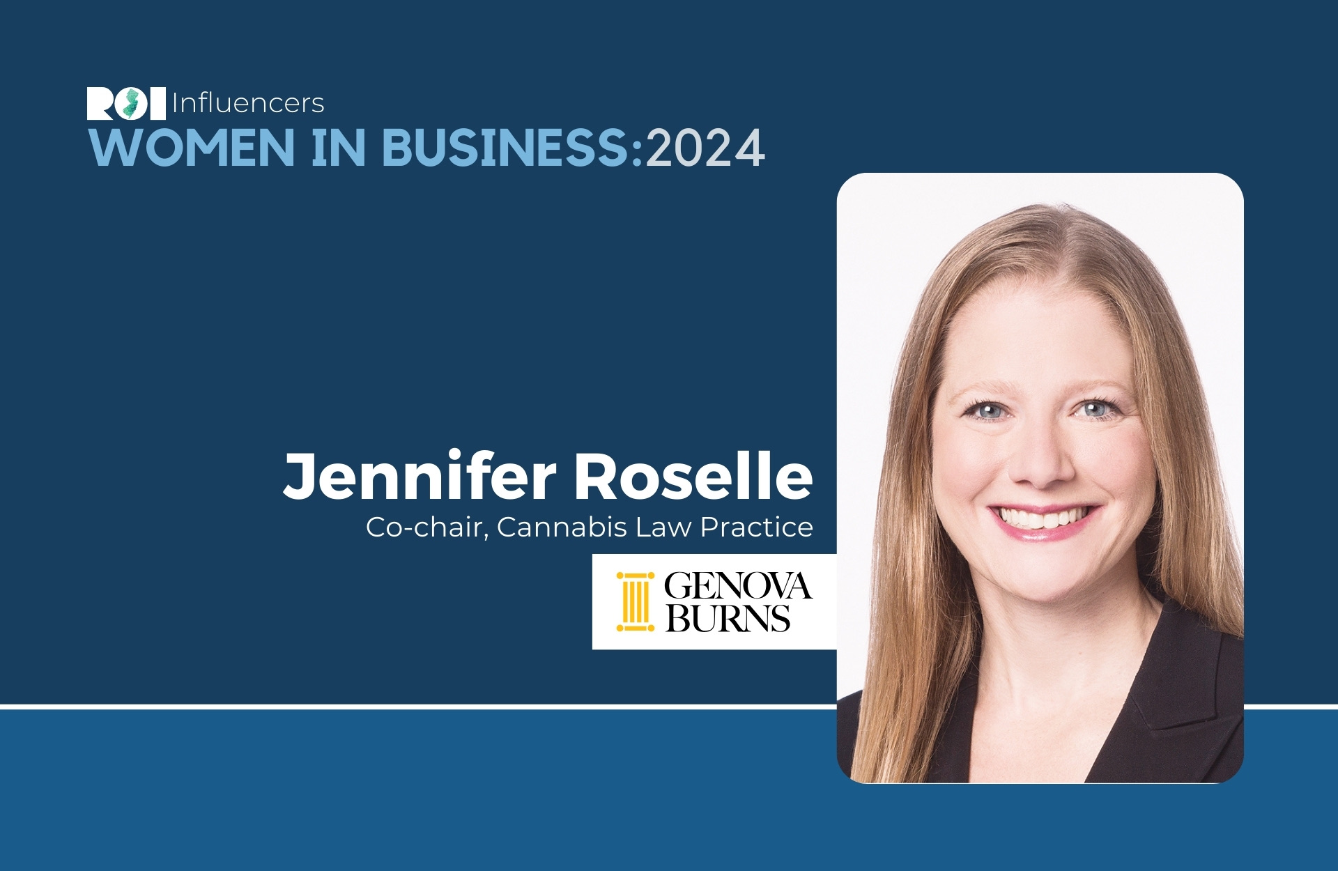 Jennifer Rotella ROI Influencers: Women in Business 2024 — Jennifer Roselle | ROI-NJ