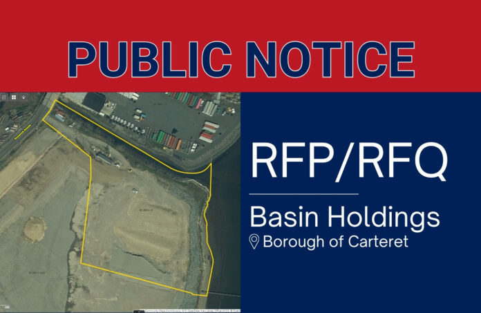 Public Notices: Basin Holdings, Borough of Carteret RFP/RFQ