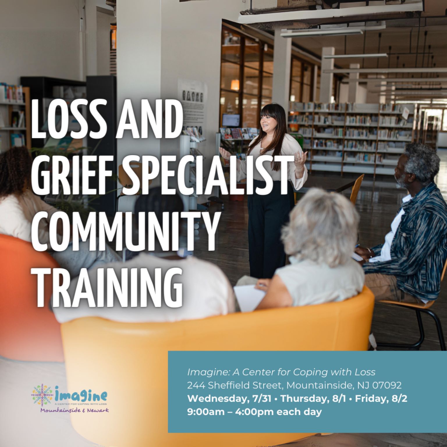 Imagine offering training for those looking to become Grief Specialists ...