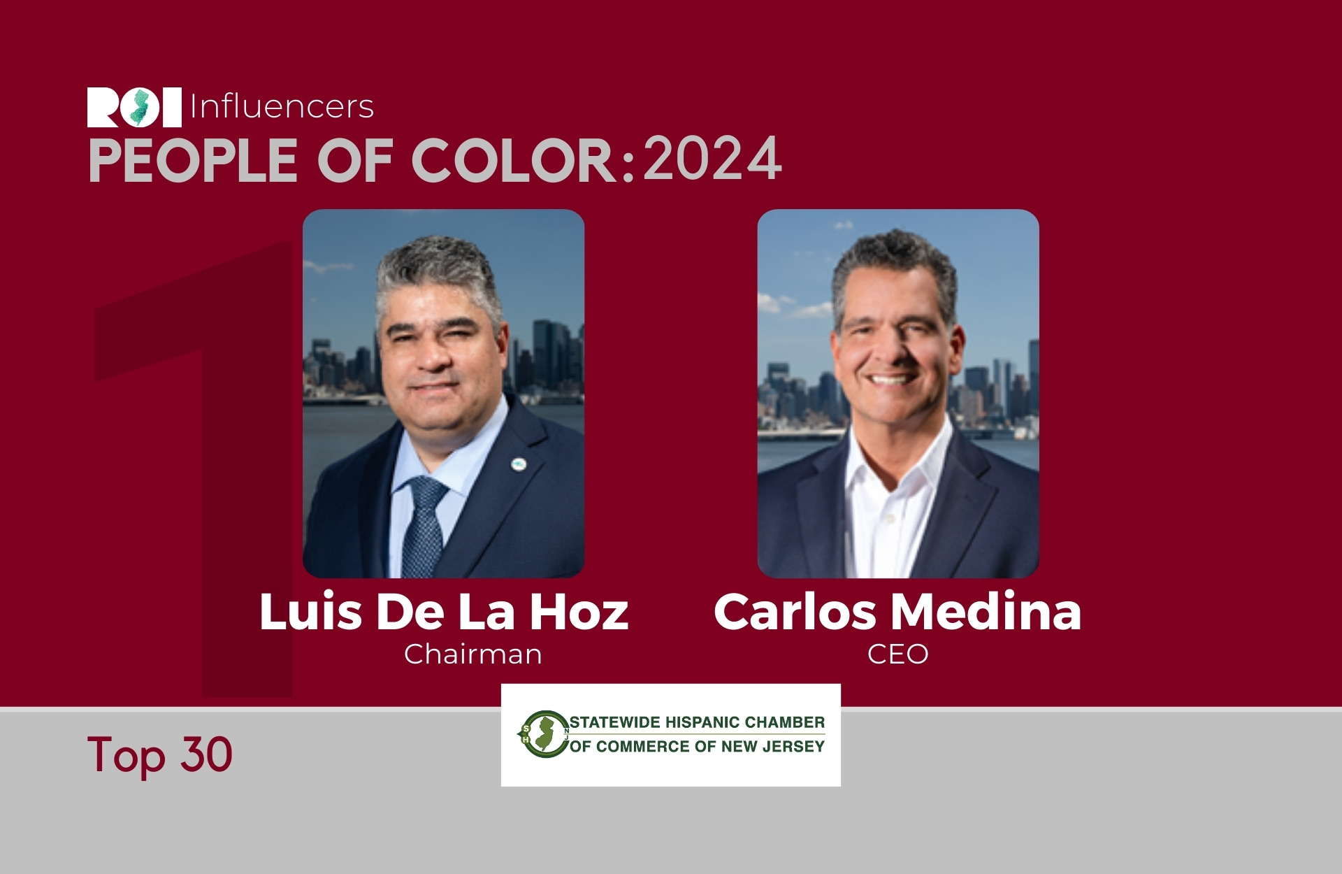ROI Influencers People of Color 2024: Top 30 — #1 Luis De La Hoz ...