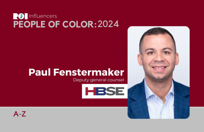 ROI Influencers: People of Color 2024 — Paul Fenstermaker | ROI-NJ
