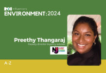 ROI Influencers: Environment 2024 — Preethy Thangaraj
