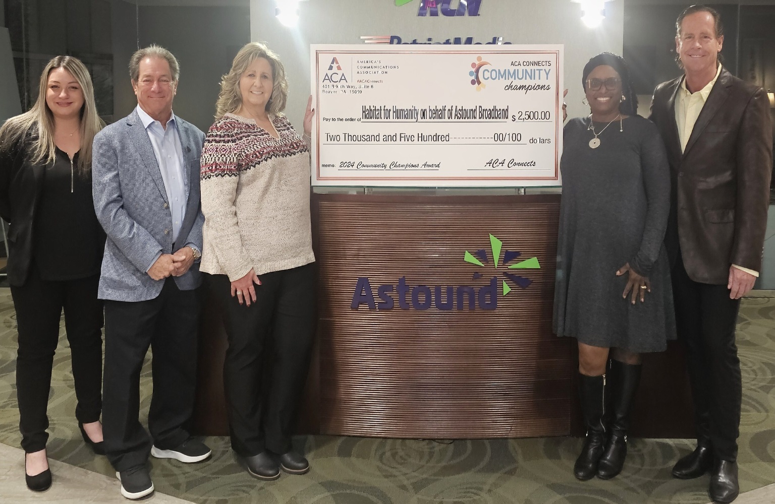Astound Broadband wins Community Champions award for partnership with ...