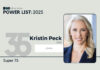 ROI Influencers Power List 2025: Super 75 — No. 35 Kristin Peck