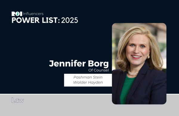 ROI Influencers Power List 2025: Law — Jennifer Borg | ROI-NJ