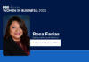 ROI Influencers: Women in Business 2025 — Rosa Farias