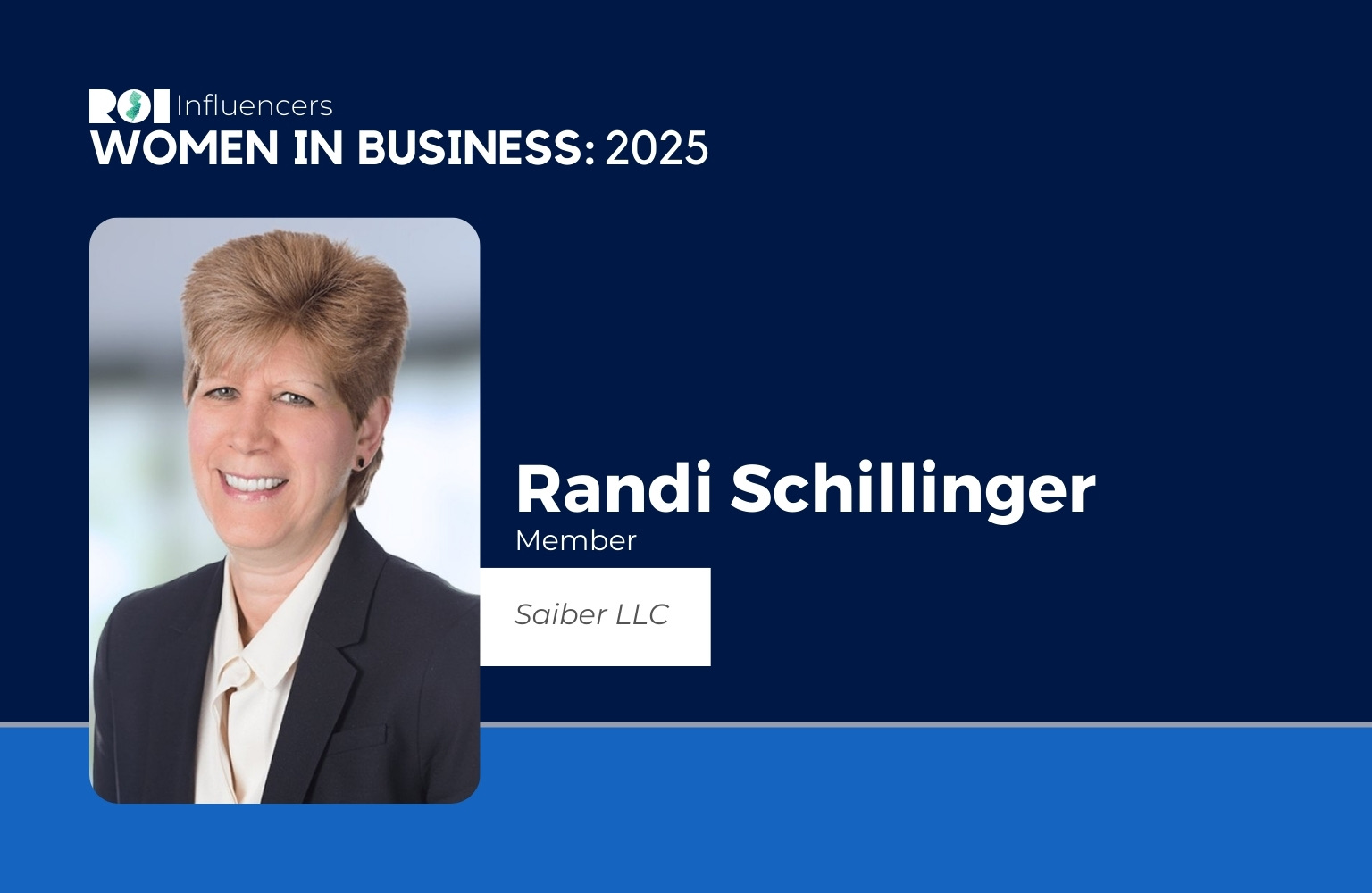 Er Randi ROI Influencers: Women in Business 2025 — Randi Schillinger | ROI-NJ