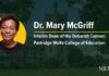 NJCU appoints McGriff as interim dean of its education college