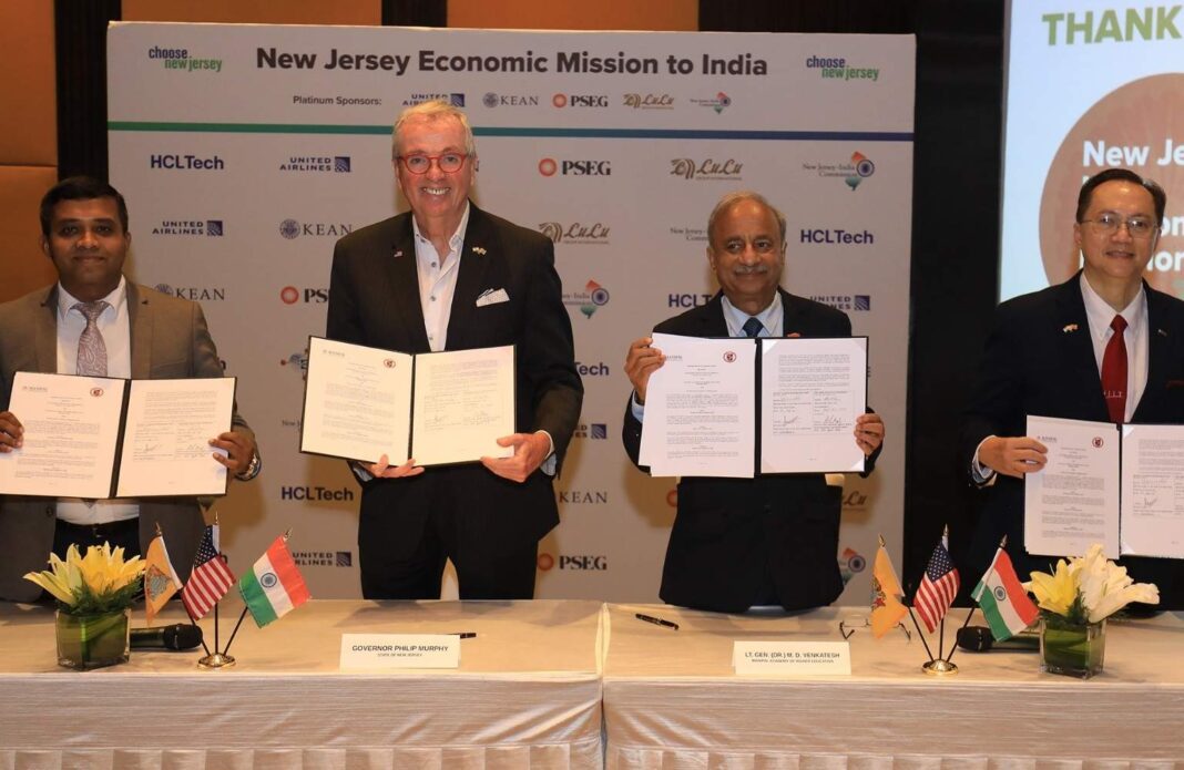 Murphy, Choose NJ announce 7 New Jersey-India higher education ...
