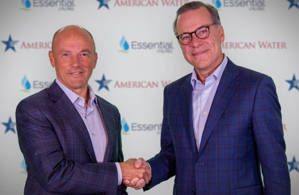 American Water, Essential Utilities to merge in $40 billion deal | ROI-NJ