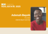 ROI Influencers: Real Estate 2025 — Adenah Bayoh