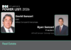 ROI Influencers Power List 2026: Real Estate — David Sanzari; Ryan Sanzari