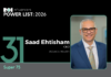 ROI Influencers Power List 2026: Super 75 — No. 31 Saad Ehtisham