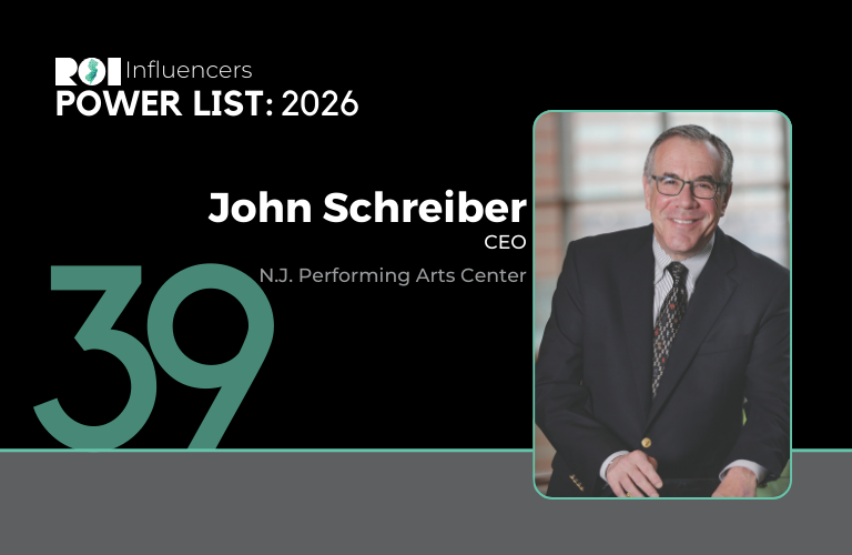 ROI Influencers Power List 2026: Super 75 — No. 39 John Schreiber | ROI-NJ