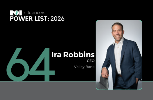 Ira Robs ROI Influencers Power List 2026: Super 75 — No. 64 Ira Robbins | ROI-NJ