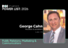 ROI Influencers Power List 2026: Public Relations, Marketing & Communications — George Cahn